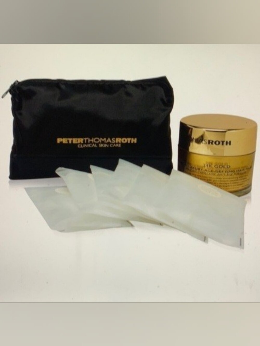 NWT Peter Thomas Roth 24K Gold Hair Mask with Bonnet System